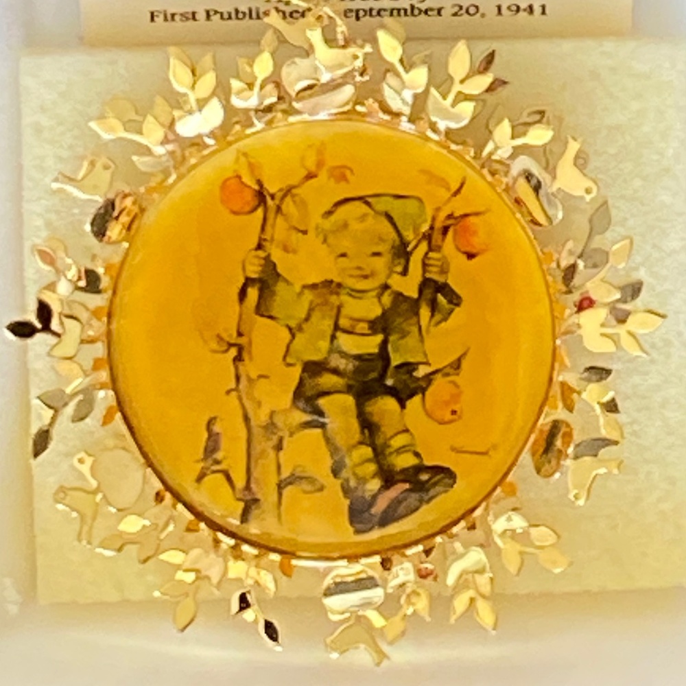 The Hummel Gold Christmas Ornament